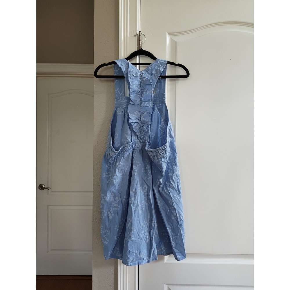 Anthropologie Celandine Ruffle Back Mini Dress Moonlight Size Medium New W/ Tags - Picture 7 of 10